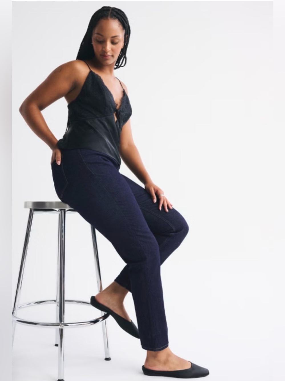Abercrombie & Fitch Signature Stretch Curve Love High Rise Modern Skinny Jean 28